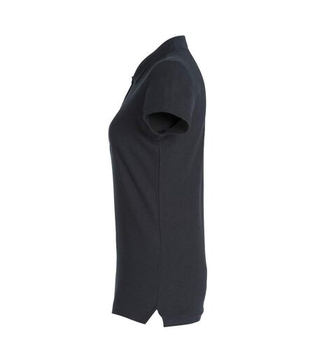 Polo Femme Noir Clique