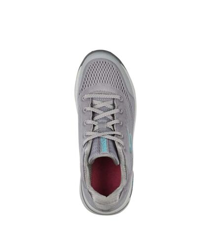 Womens/ladies go golf balance trainers grey/blue Skechers