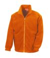 Result Mens Full Zip Active Fleece Anti Pilling Jacket (Orange) - UTBC922