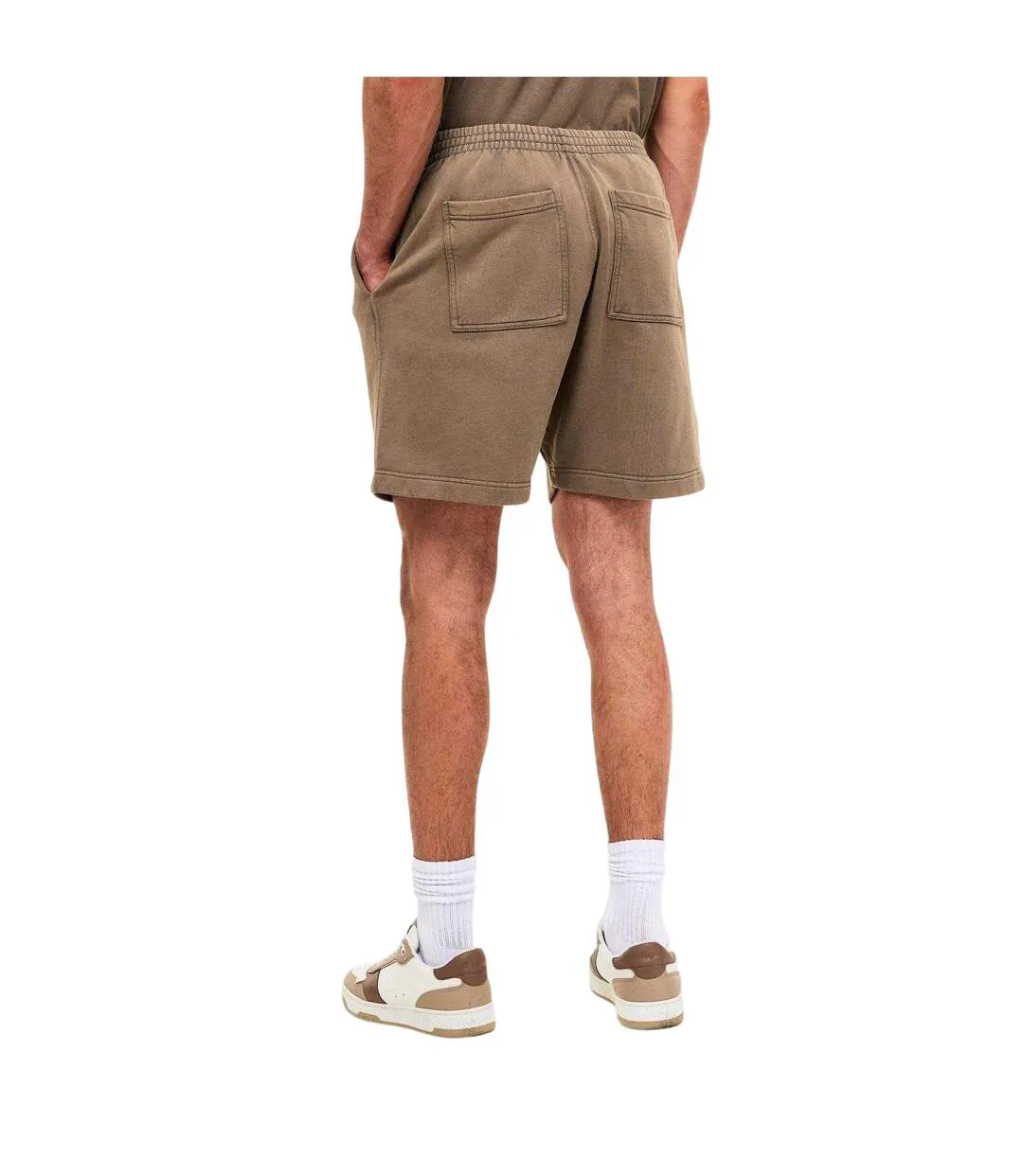 Mens Owners Club Loopback Jersey Shorts Almond Represent-4