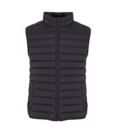 Womens/ladies Lightweight Puffer Gilet Black New Morning Studios