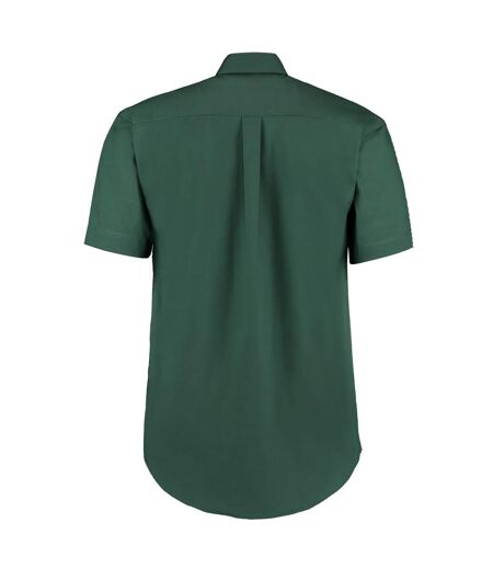 Kustom Kit Mens Short Sleeve Corporate Oxford Shirt (White) - UTBC595