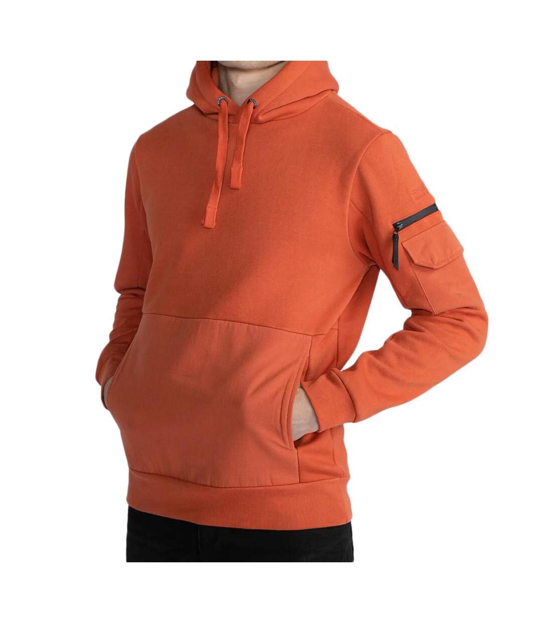 Sweat Orange Homme Petrol Industries Sweater Hooded - XXL