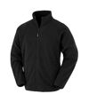 Result Genuine Recycled Mens Polarthermic Fleece Jacket (Black) - UTPC4326