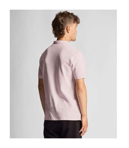 Polo Uni Homme Rose Clair Lyle & Scott
