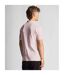 Polo Uni Homme Rose Clair Lyle & Scott-3