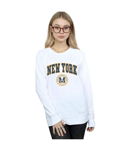 Disney Pantalon de survêtement Mickey Mouse New York Seal - Femmes/Dames (Blanc) - UTBI28391