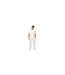 Mens Embroidered Pocket T-shirt Snow White Established-1