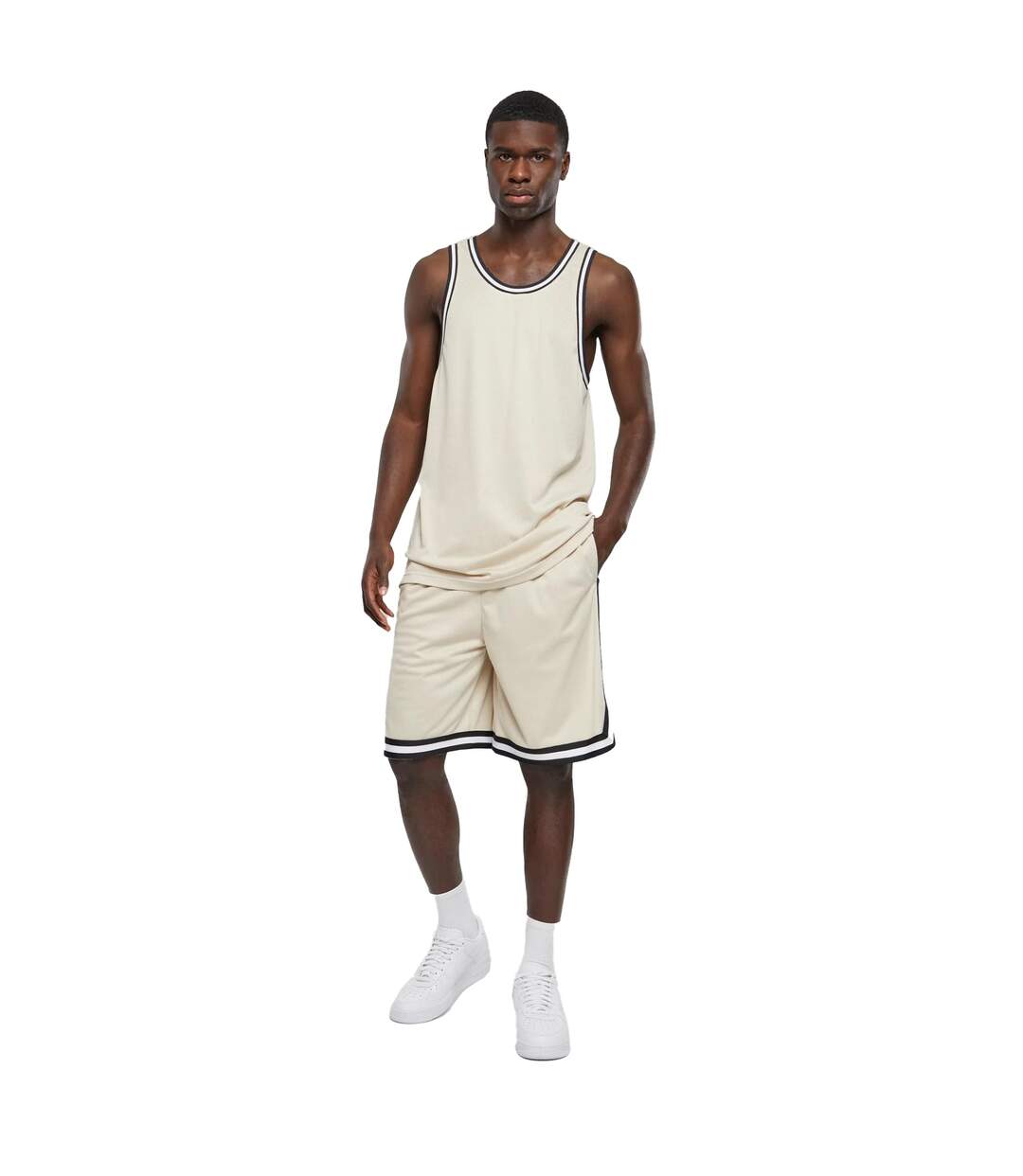 Débardeur Homme Blanc Cassé Urban Classics-1