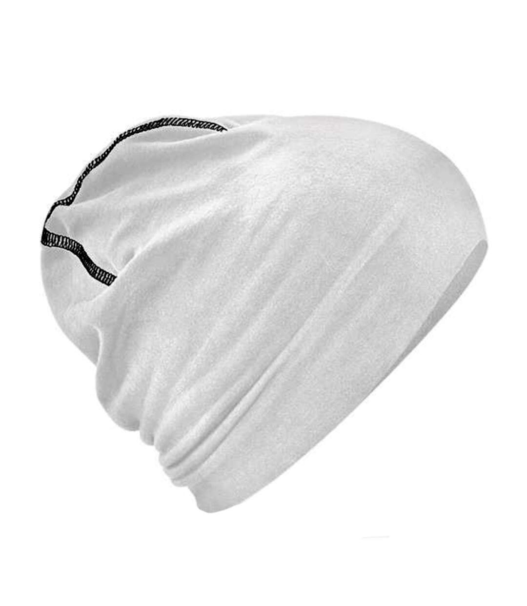 Bonnet hemsedale mixte blanc / noir Beechfield