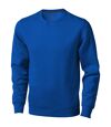 Elevate Mens Surrey Crew Neck Sweater (Blue) - UTPF1849