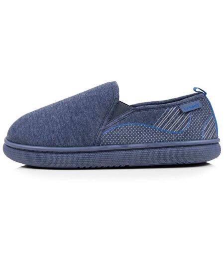 Isotoner Chaussons Charentaises homme suédine, semelle bloup xtra confort, bon maintien