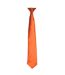 Premier Colors Mens Satin Clip Tie (Purple) (One Size)