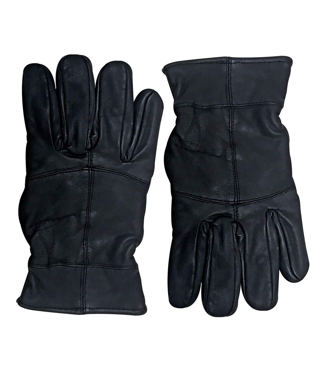 Gants Cuir Thinsulate 3M Doublés Thermiques M/L-4
