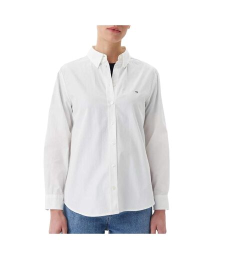 Chemise rayure blanche femme tommy hilfiger pinstripe