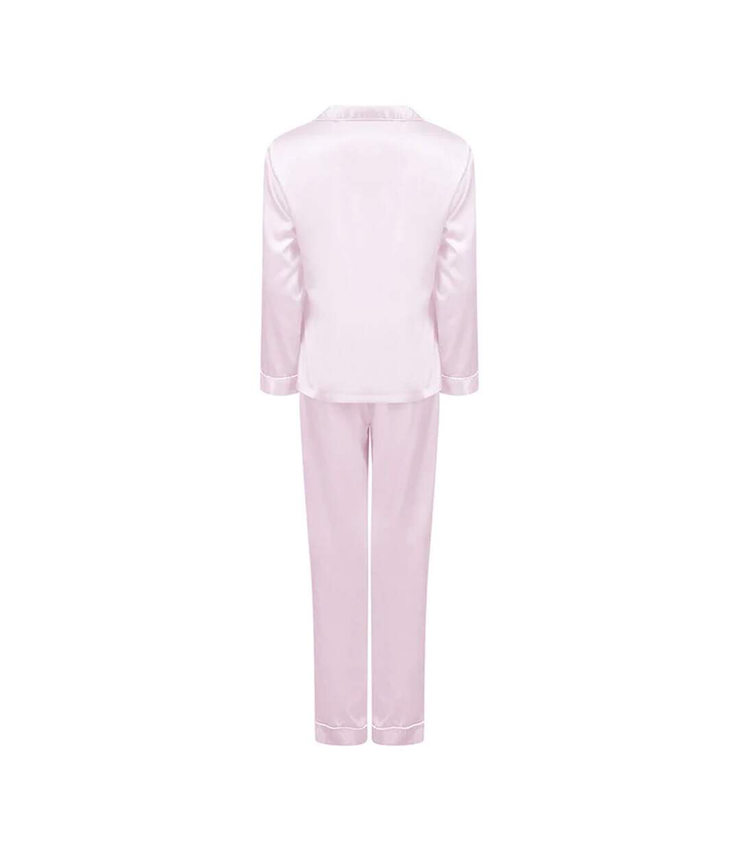 Ensemble de pyjama long femme rose clair Towel City