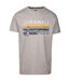 T-shirt akkul homme gris chiné Trespass-1