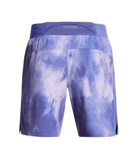 Short launch pro homme violet Under Armour