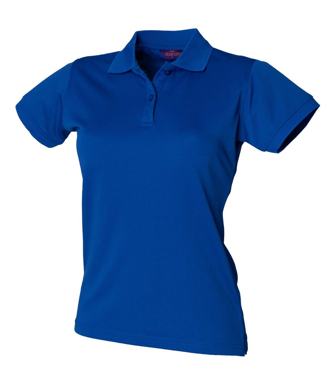 Polo sport à forme ajustée femme bleu roi Henbury