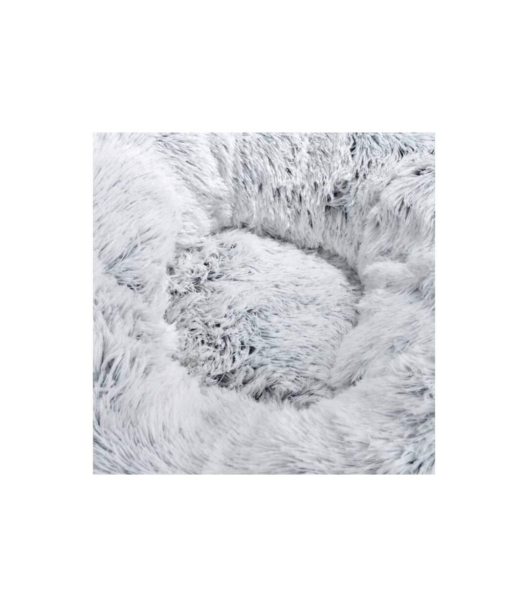 Coussin pour Chien & Chat Fluffy 75cm Blanc Chiné-2