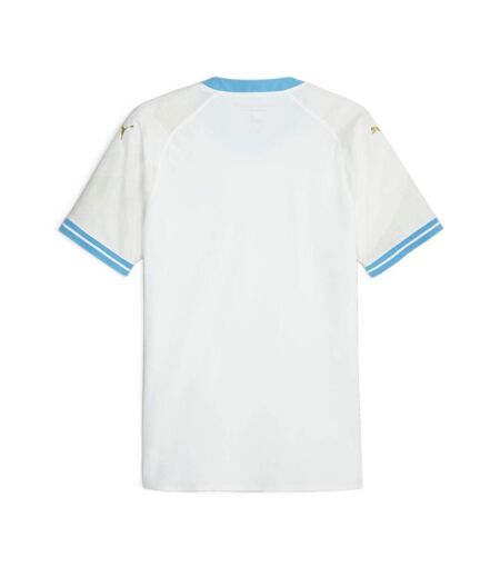 OM Maillot Authentique Domicile Blanc/Bleu Homme Puma 23/24 - S