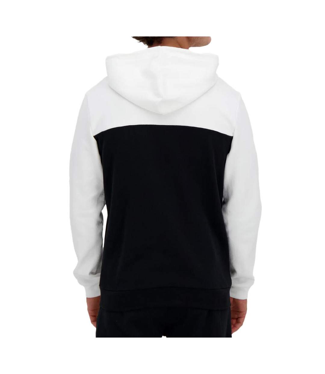 Sweat noir/blanc homme le coq sportif contemporain  hoody n°1 - l-2