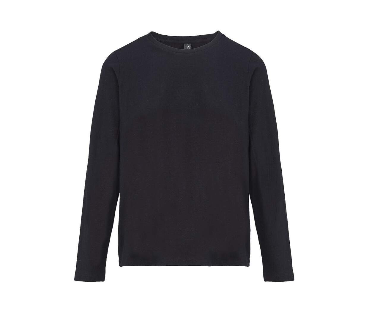 T-shirt manches longues FEMME - 04443 - noir-2
