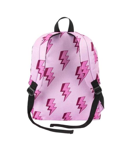 Sac À Dos Motif/style Éclair Campus Taille Unique Rose Hot Tuna