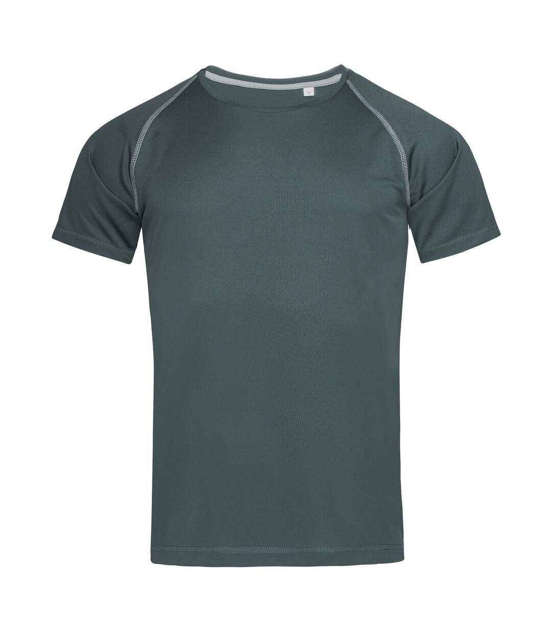 Stedman Mens Active Raglan T-Shirt (Granite Gray)