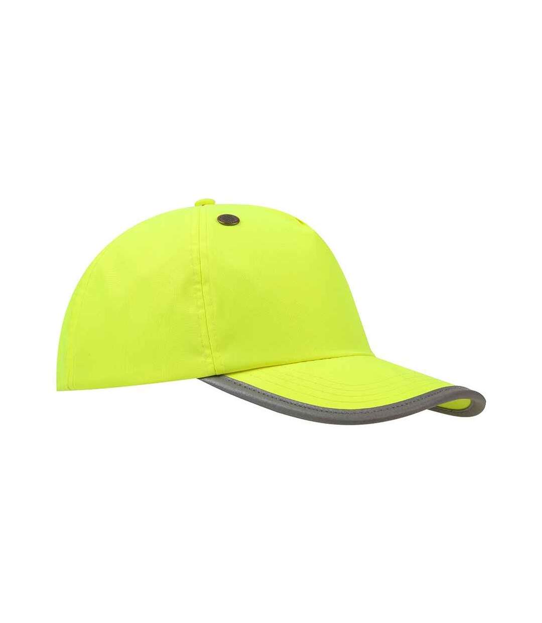 Yoko Casque à visière de sécurité Hi-Vis (Jaune) - UTPC4281-1