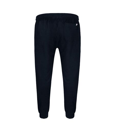 Mens D555 Brandon Cuffed Kingsize Jogging Bottoms Navy Duke