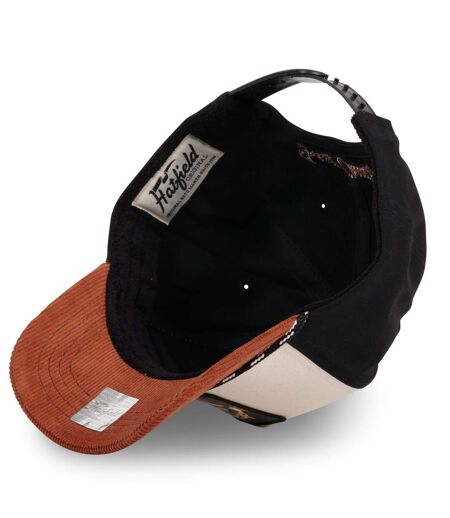 Casquette trucker bi-matière semi curved avec écusson animal Cheetah Hatfield