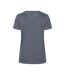Womens/ladies Oban Chest Print Relaxed Fit T-shirt Dark Blue Mountain Warehouse-2