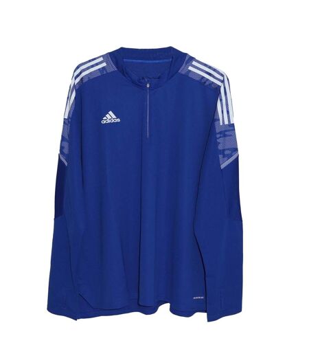 Haut de survêtement condivo homme bleu roi Adidas