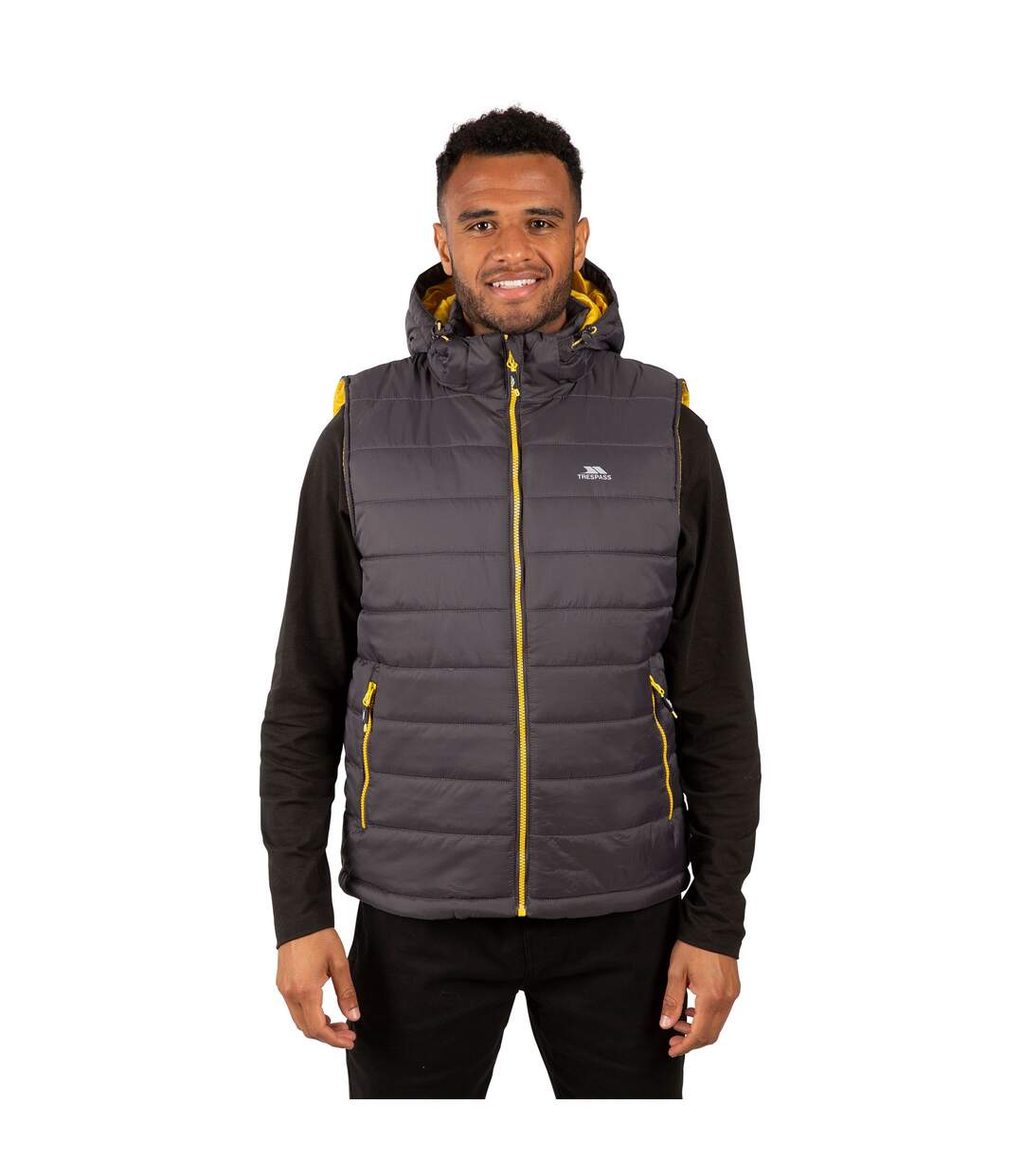 Trespass Mens Franklyn Padded Gilet (Dark Grey) - UTTP4364-1