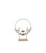 Photophore Cercle Bonhommes de Neige 28cm Multicolore-2