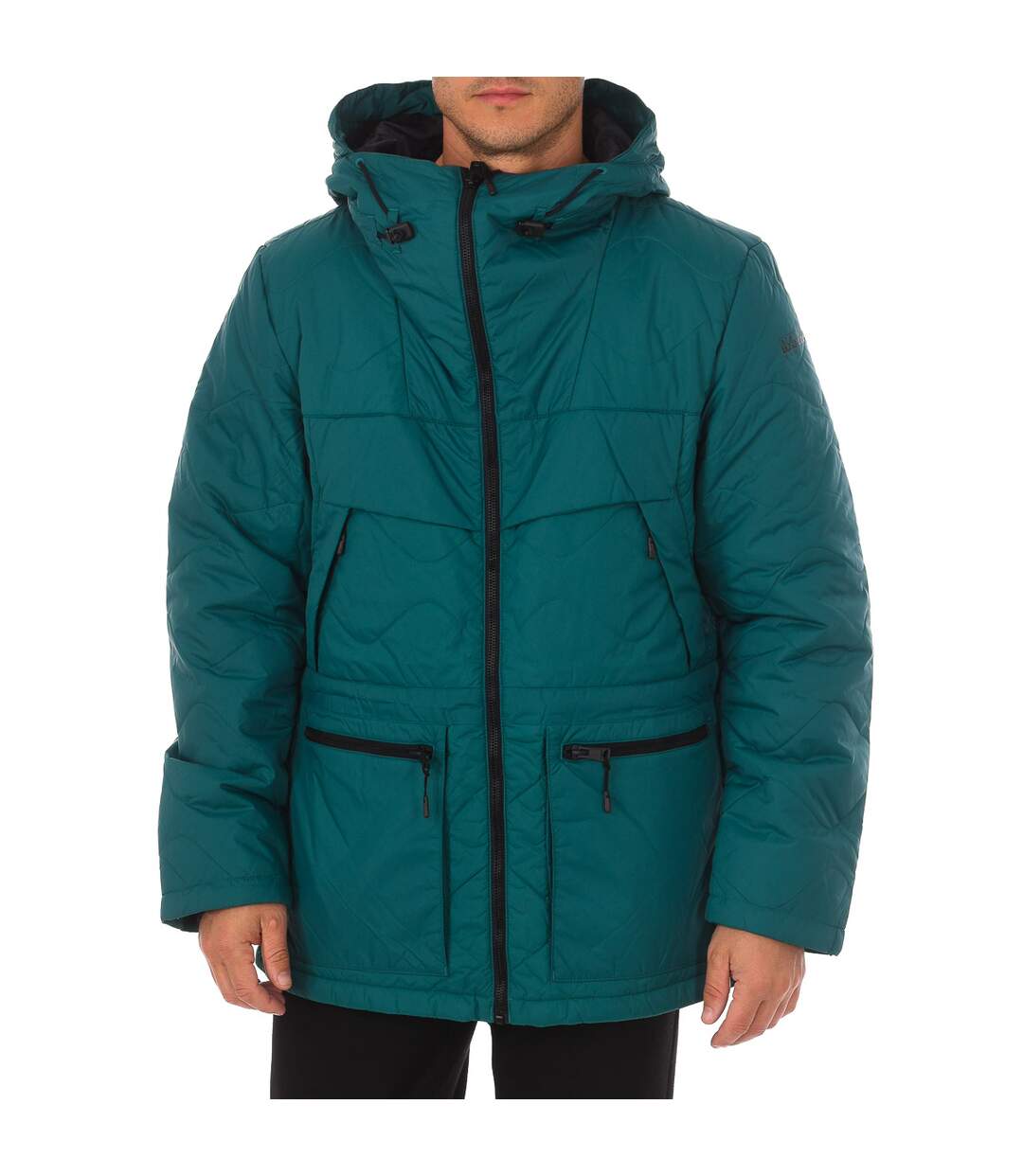 Padded jacket with hood NP0A4FM2 men-1