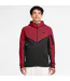 Veste À Capuche Motif/style Chevron Tech Homme Rouge Noir Nike-1