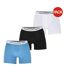 Boxers Homme Bleu Blanc Noir Ralph Lauren-1