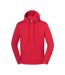Unisex Adult Iconic Premium Hoodie Red Fruit Of The Loom-3