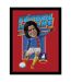 Ted Lasso Bobble Head Dani Rojas Framed Poster (Blue/Red/White) (40cm x 30cm) - UTPM8618