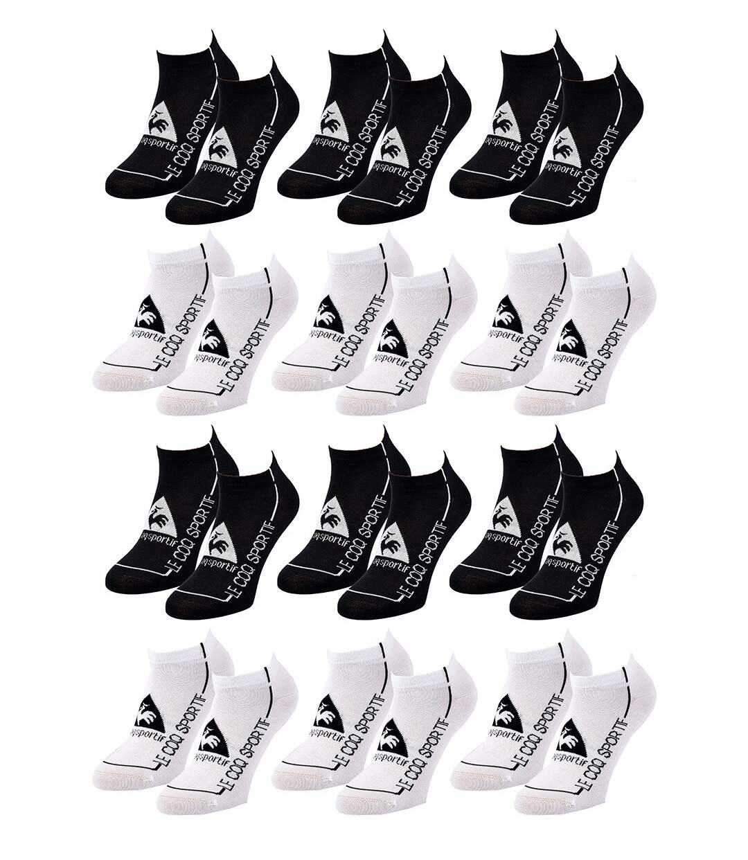 Chaussettes homme SNEAKER Le Coq Sportif Pack de 12 Paires K8600