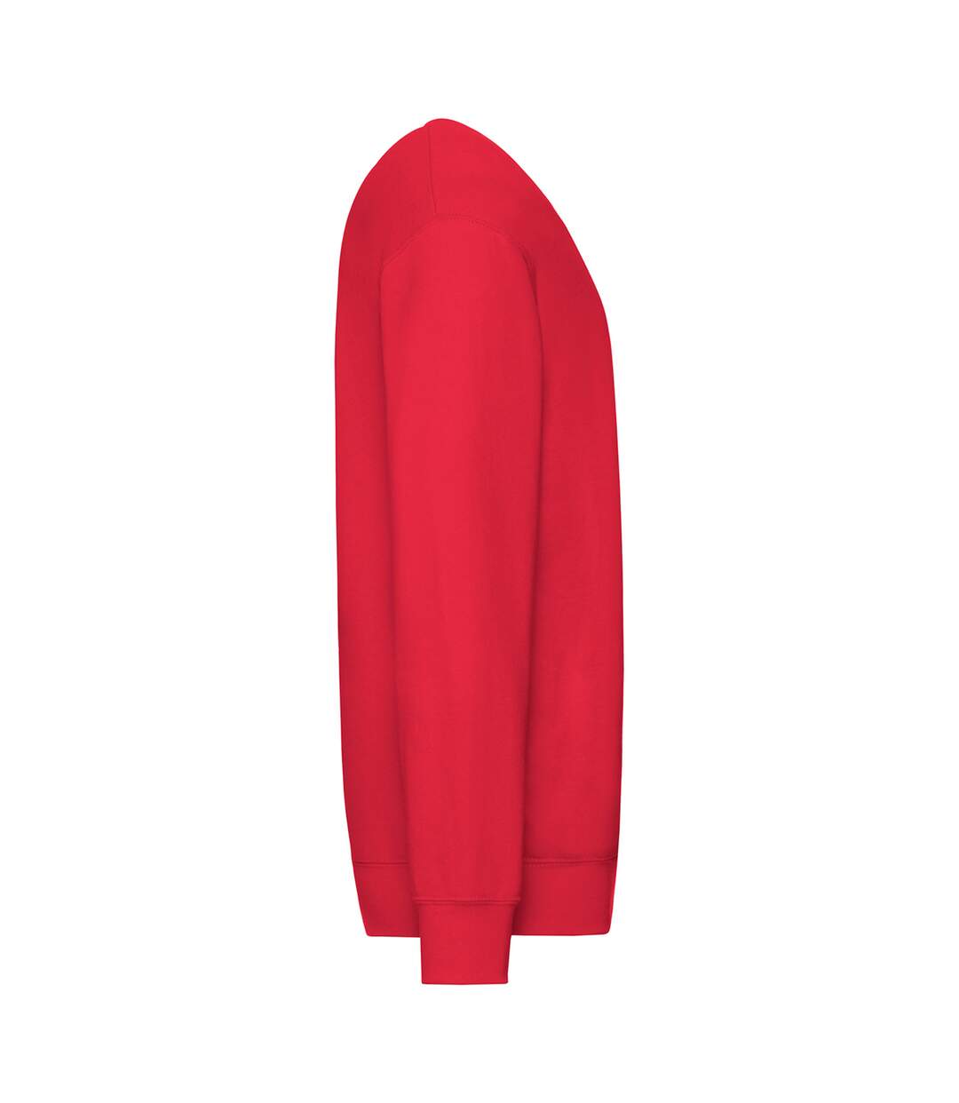 Sweat Manches Cousues Adulte Rouge Fruit Of The Loom-3