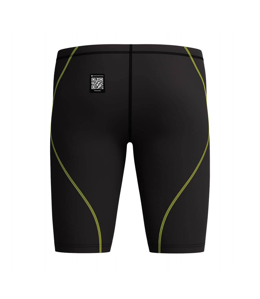 Mens Fastskin Hyperspark Stitched Jammer Shorts Black Speedo-2