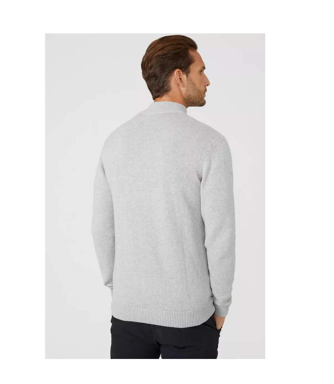 Pull Premium Homme Gris Clair Maine-2
