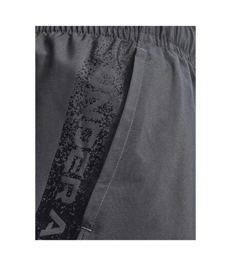 Short Homme Blanc Cassé Gris Argent Under Armour
