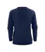 Womens/ladies Ashland V Neck Sweatshirt Navy James Harvest-2