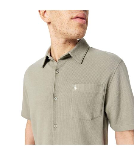 Chemise Manches Courtes Homme Sauge Argenté Jack Wills