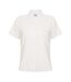 Womens/ladies Wicking Short-sleeved Formal Shirt White Henbury-1