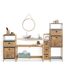 Panier de Rangement Blackflora 31cm Beige-3